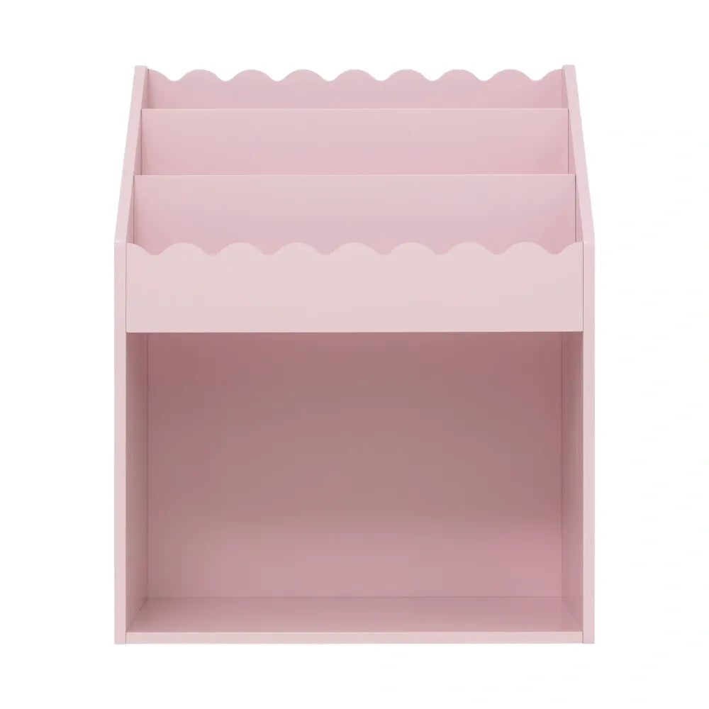 Roze boekenkast met opbergruimte Atmosphera