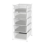 Ladesysteemset gaas 104/45 wit - Classic by Elfa