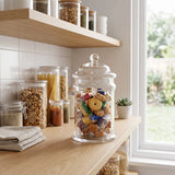 Glazen koekjespot 2 liter Five®