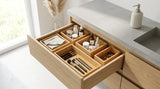 Bamboe ladebakjes 5 cm hoog 4-delige set Five®