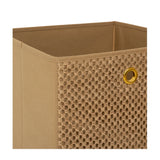 Opbergmand met geweven patroon bruin Five®