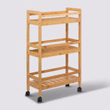 Smalle houten keukentrolley Five®