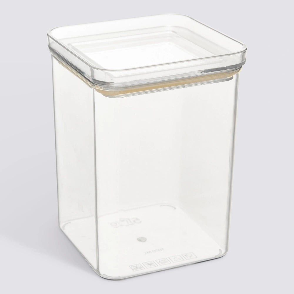 Voorraadpot 1.0 liter luchtdicht en stapelbaar Five®