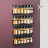 So Clever kruidenset Wand Kruidenrek met 24 Kruidenpotjes en Labels