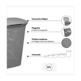 Kunststof wasmand met deksel 57 liter Five®