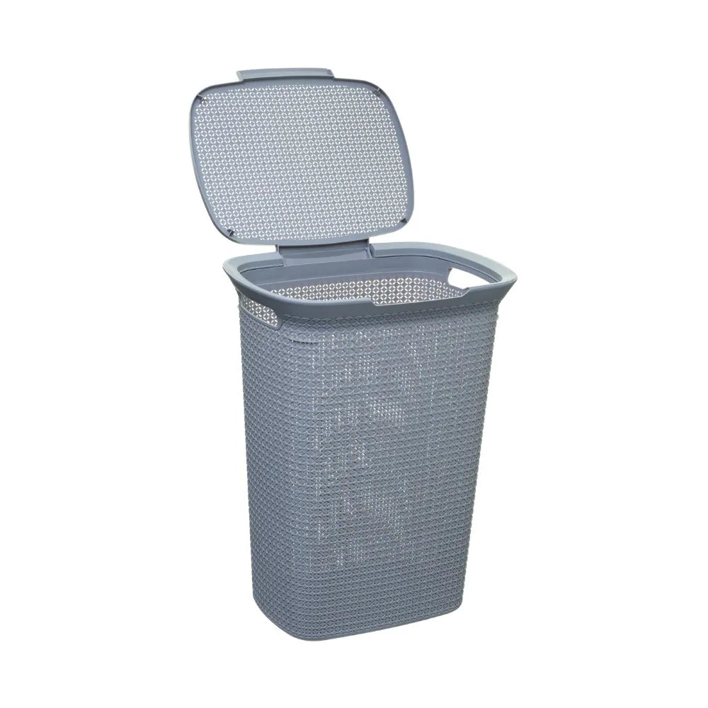 Kunststof wasmand met deksel 57 liter Five®