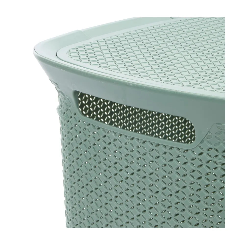 Kunststof wasmand met deksel 57 liter Five®