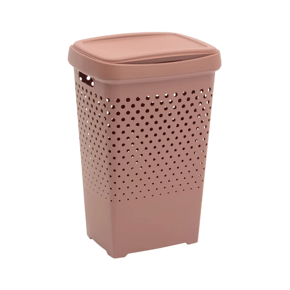 Kunststof wasmand met deksel 70 liter Five®