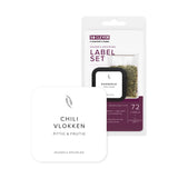 So Clever Kruiden Labels 72 stuks 45x45mm